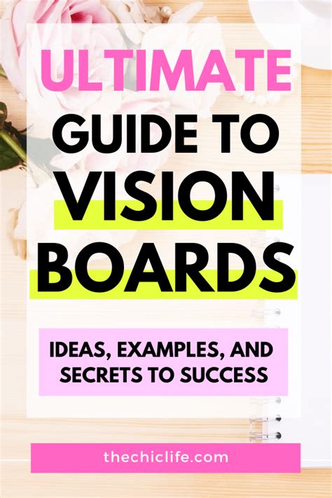 Vision Board Ultimate Guide Ideas Examples And Secrets To Success