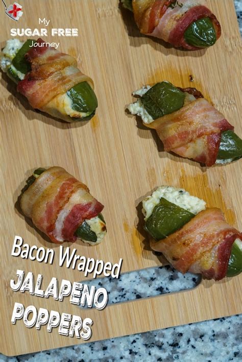 Ketogenic Bacon Wrapped Jalapeno Poppers Recipe