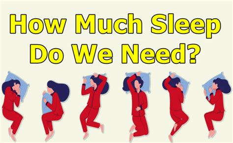 How Much Sleep Do I Need Healthy Lifestyle Tips