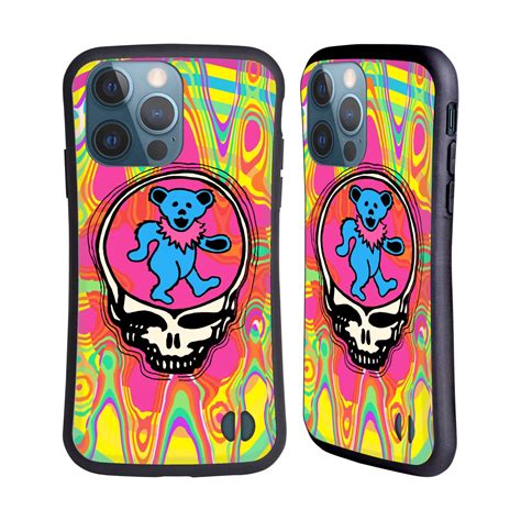 head case designs officially licensed grateful dead trends bear hybrid case compatible with