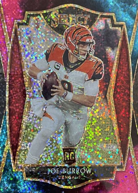 Joe Burrow Select Premier Level Cosmic Price Guide Sports