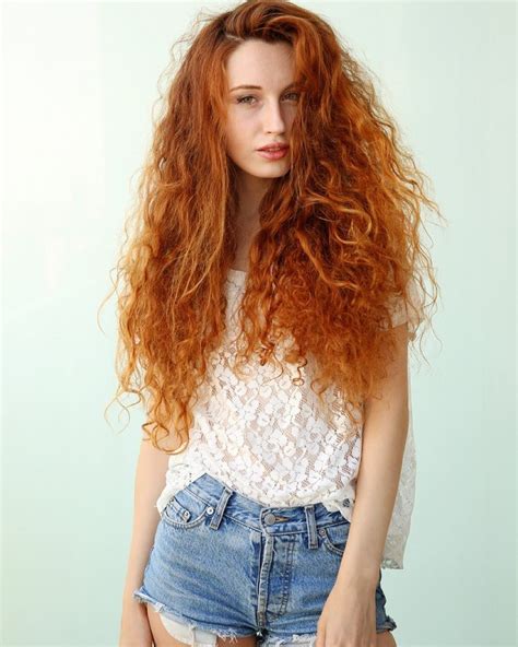 Photographed Bettw Her Long Curls For My Redhead Book