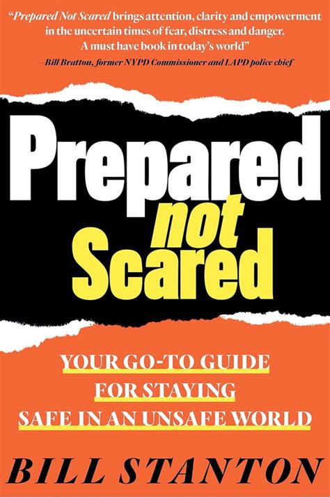 prepared not scared book by bill stanton official publisher page simon and schuster