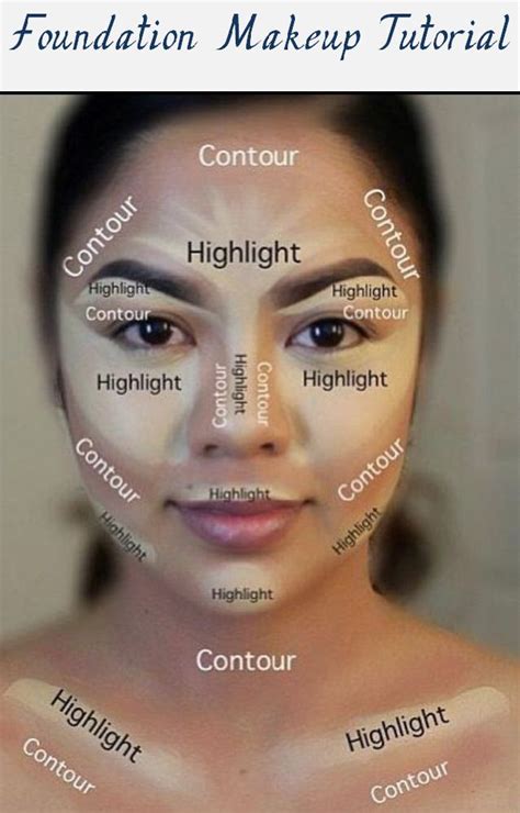 Choosing And Applying Your Foundation Contour Makeup Contouring For
