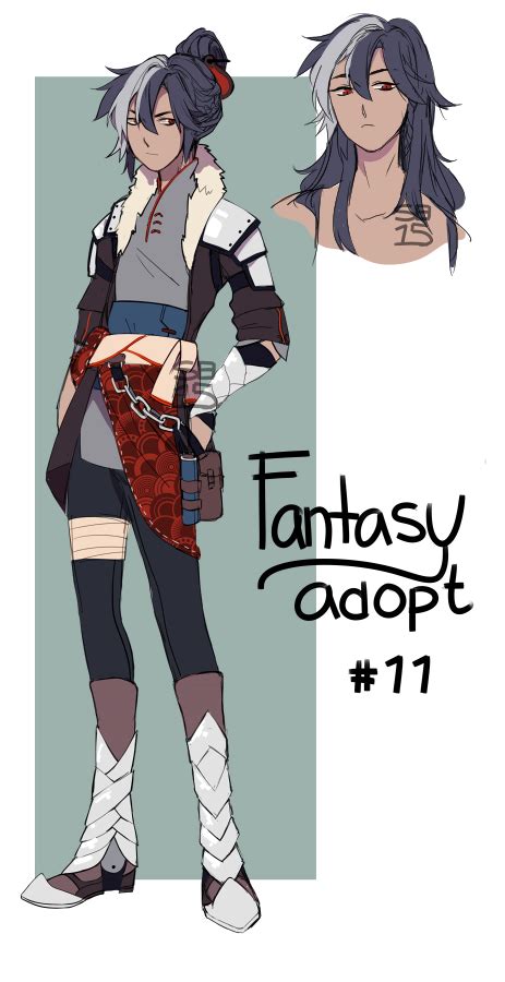 Fantasy adopt 11 auction [closed] | Fantasy character design, Character design, Character design ...