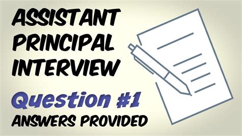 Assistant Principal Interview Question 1 Youtube