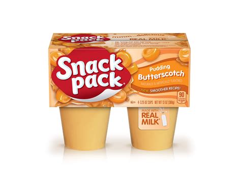 Snack Pack Butterscotch Pudding Cups 4 Count 12 Pack 48 Cup Total Ebay
