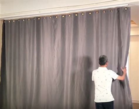 Ceiling Track Room Divider Curtains Shelly Lighting