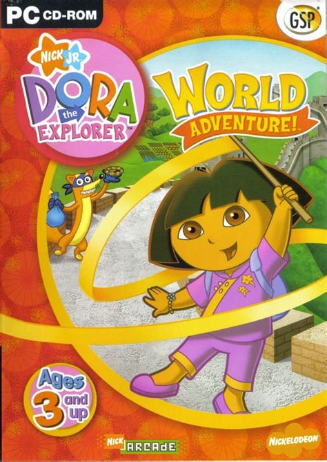 Dora The Explorer World Adventure Cover Or Packaging Material Mobygames