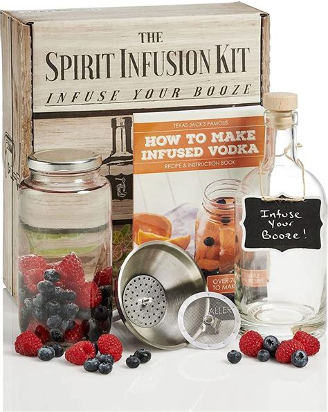 infuse your booze this diy alcohol kit has everything needed to make your own all natural