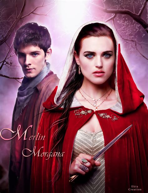 Merlin And Morgana Fan Art By Ektapinki On Deviantart