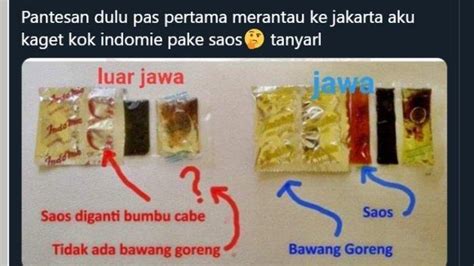 Fish and chips rp 19 000 vs rp 110 000 mahal vs murah. Viral Foto Bumbu Indomie Goreng di Jawa dan Luar Jawa ...
