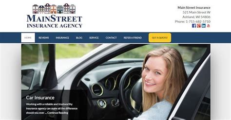 Main street insurance group is an independent insurance agent here to offer auto insurance, home insurance, life insurance, and business insurance. Our New Website! - Main Street Insurance