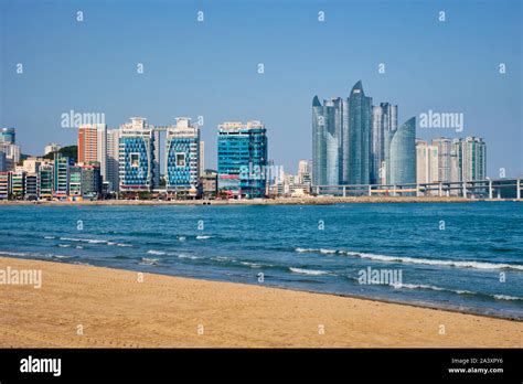 Gwangalli Beach In Busan South Korea Stock Photo Alamy