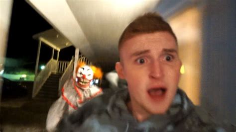 I Got Chased By A Clown At The Clown Motel So Scary Youtube