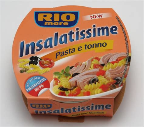 Rio Mare Insalatissime Pasta und Thunfisch ads vs reality com Werbung gegen Realität