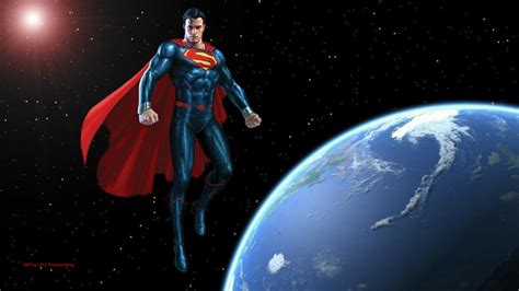 Superman In Space 2 Dc Comics Wallpaper 41056828 Fanpop