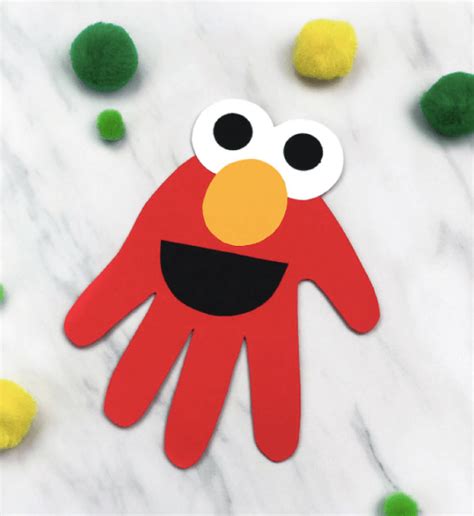 Celebrate Elmo S Birthday With Elmo Inspired Crafts Gen Y Mama