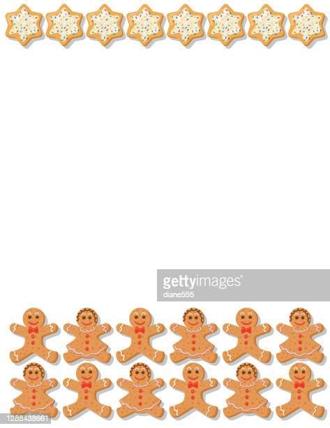 Gingerbread Man Border Photos And Premium High Res Pictures Getty Images