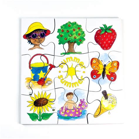 Four Seasons Weather Jigsaws Science From Early Years Resources Uk
