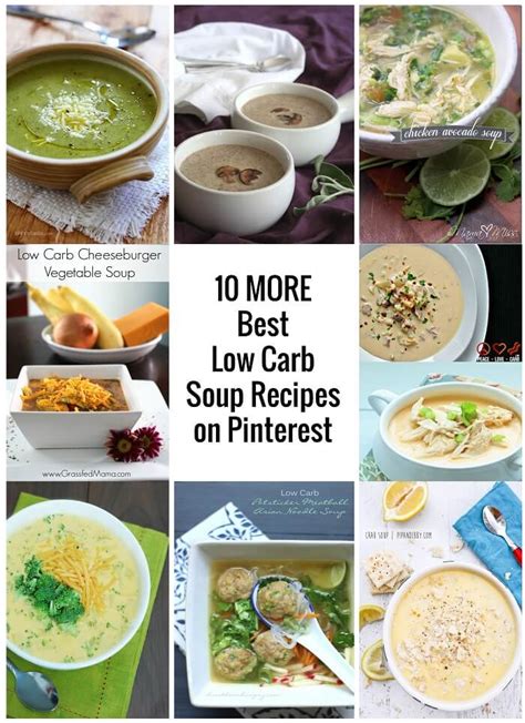 In a mixing bowl, add the rest of the salt, almond flour, protein powder, baking powder and whisk together. 10 Best Low Carb Soup Recipes from Pinterest - IBIH