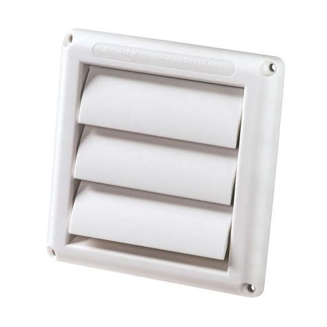 Everbilt 4 In Louvered Exhaust Hood Hs4w18hd The Home Depot