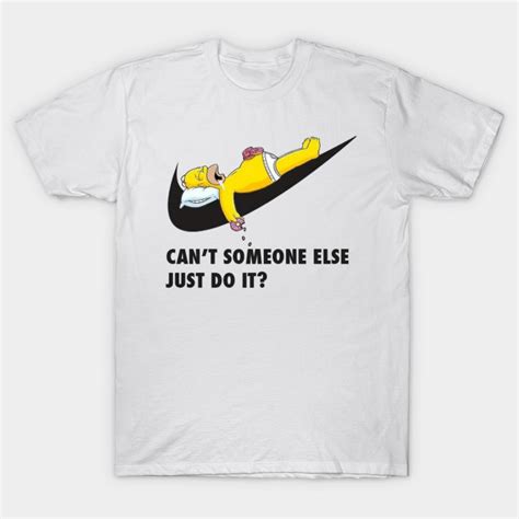 Homer Simpson Nike Simpsons T Shirt Teepublic