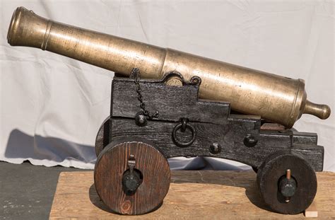 Rare Inscribed 18th Century French 1lb Cannon Model 1786 Vallejo Demo