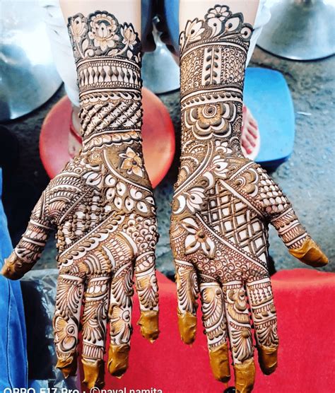 Gujarati Mehndi Designs For Hands