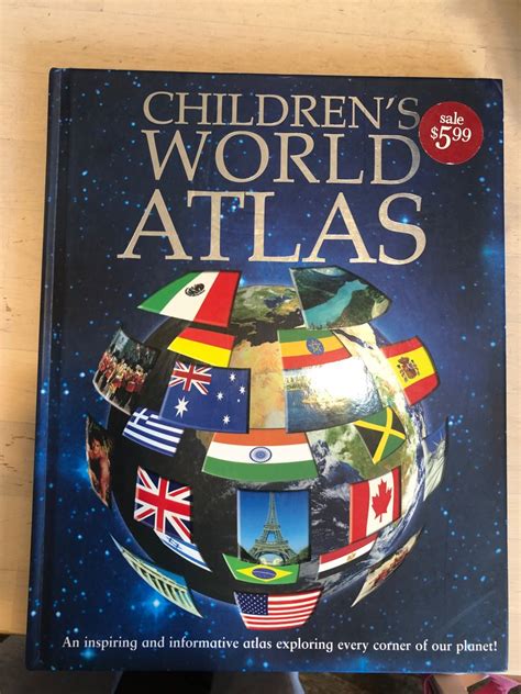 Childrens World Atlas Hardcover 興趣及遊戲 書本 And 文具 小朋友書 Carousell
