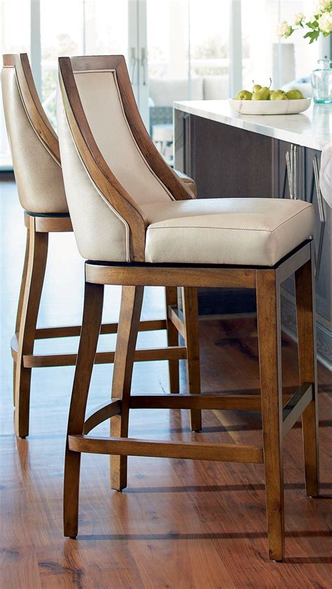 Ellis Textured Swivel Bar And Counter Stool Grandin Road Stools For