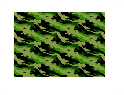 Army Camouflage Seamless Vector Pattern Freevectors