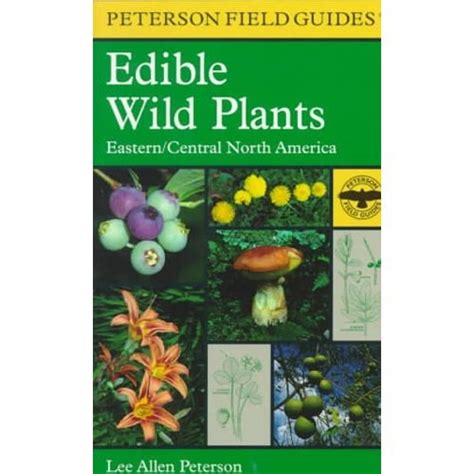 The Book Cover For Edible Wild Plants With Pictures Of Flowers And