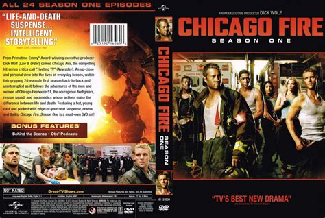 Chicago Fire Tv Dvd Scanned Covers Chicago Fire Season 1 Scanned