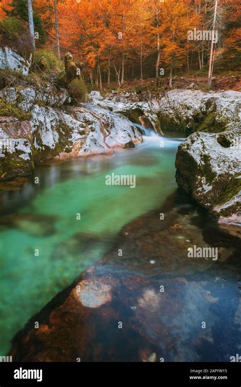 Mostnica River In The Mostnica Gorge In Slovenia Stock Photo Alamy