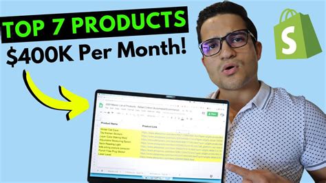 Top 7 Winning Products To Dropship Now Best Shopify Dropshipping