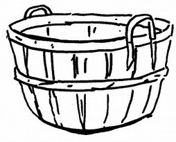 Hd Wallpapers Coloring Pages Apple Basket Apples