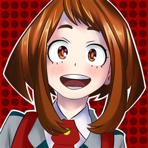 Uraraka By Midomine On Deviantart