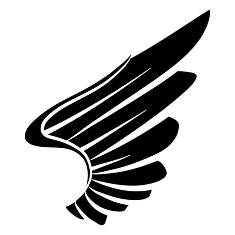 Eagle Wing Silhouette 04 Transparent Png And Svg Vector File