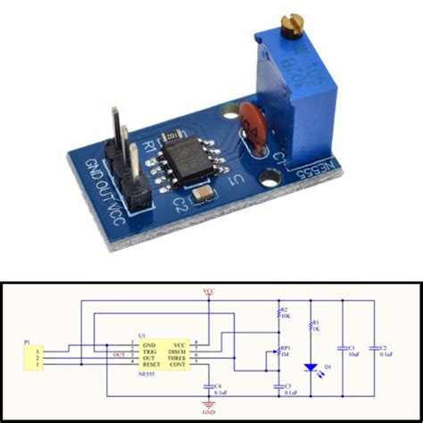 Tools Signal Generators Frequency Adjustable Pulse Generator Module