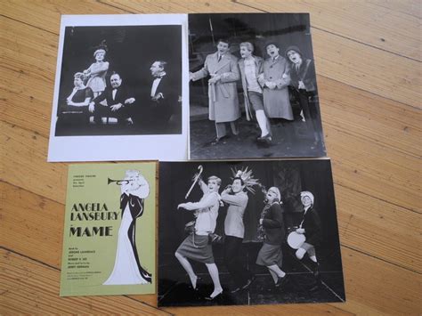 Angela Lansbury Mame Broadway Musical Herald And Production Photos 1966