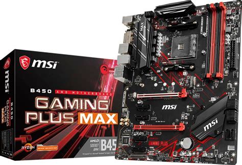 Msi B450 Gaming Plus Max Mainboard Rgb Led Lichtleiste Ram Speicher