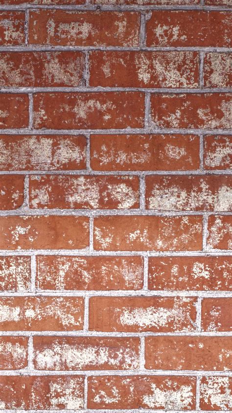 Download Wallpaper 1350x2400 Wall Brick Texture Brown Spots Iphone