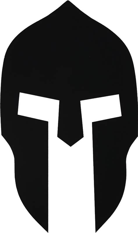 Transparent Trojan Head Clipart Spartan Helmet Logo Png Download