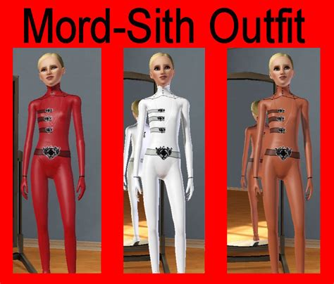 The Sims Resource Mord Sith Outfit