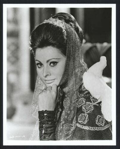 1964 Sophia Loren In Fall Of The Roman Empire Duplicate 8x10 Photo