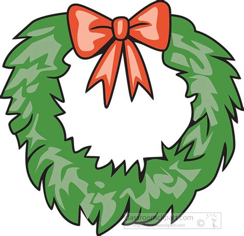 Christmas Clipart Clipart Green Christmas Holiday Wreath Clipart