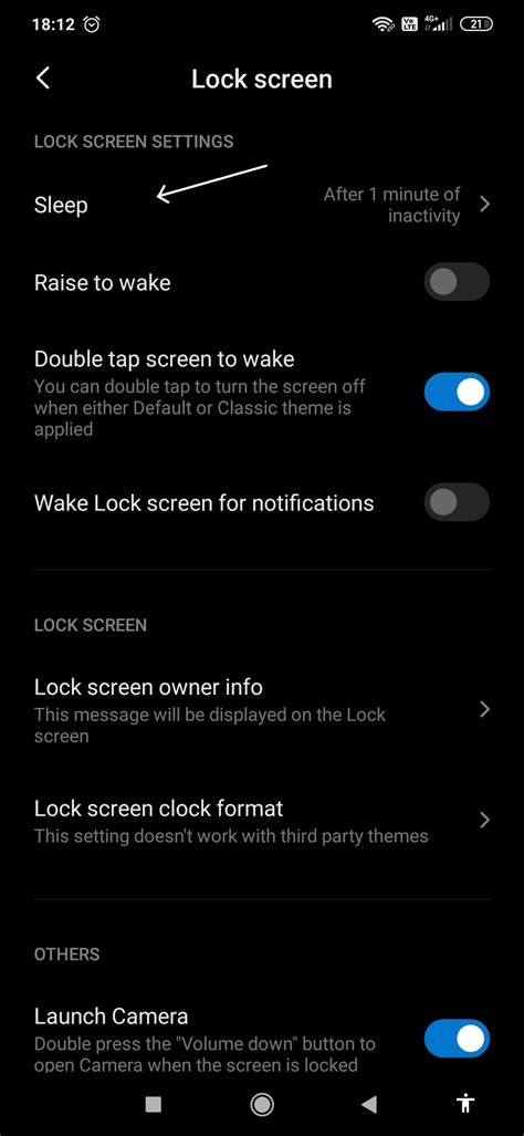 How To Increase Or Change The Lock Screen Timeout On