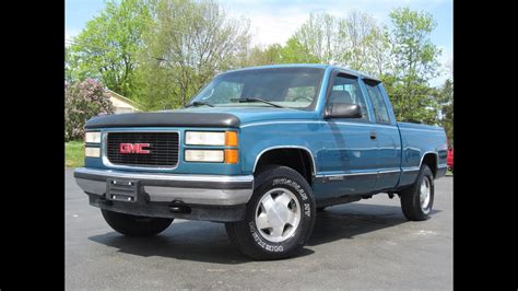 1998 Gmc 1500 Sle 4x4 57l 350ci Z 71 Extended Cab Sold Youtube