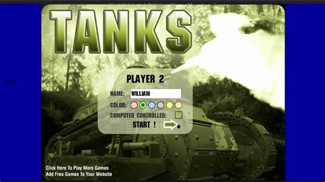 Tanks 2d Gameplay Our First Video Youtube